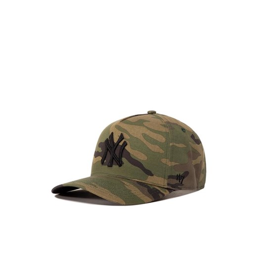 Czapka z daszkiem 47 Brand Mlb New York Yankees B-GRVSP17CNP-CM Zielony ze sklepu eobuwie.pl w kategorii Czapki z daszkiem męskie - zdjęcie 183998420