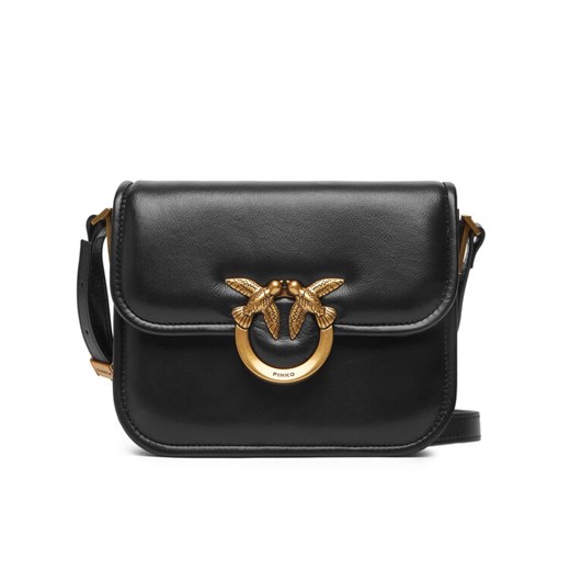 Torebka PINKO Love Box Bag Fl Mini PE 25 PLTT 104297 A26J Czarny ze sklepu eobuwie.pl w kategorii Listonoszki - zdjęcie 183998523