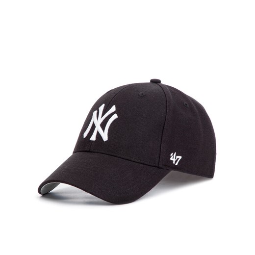 Czapka z daszkiem 47 Brand New York Yankees Home MVP B-MVP17WBV-BK Czarny ze sklepu eobuwie.pl w kategorii Czapki z daszkiem męskie - zdjęcie 183998533