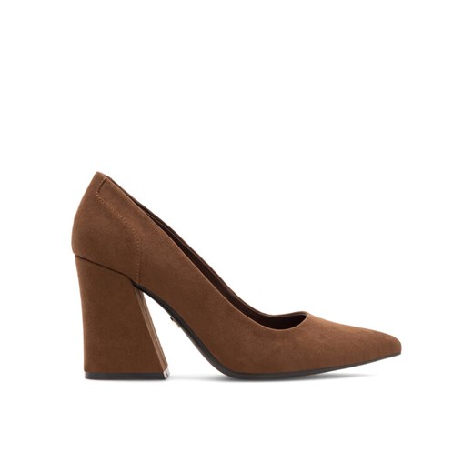 Czółenka Nine West KALILA 13196G Brązowy ze sklepu eobuwie.pl w kategorii Czółenka - zdjęcie 183998541