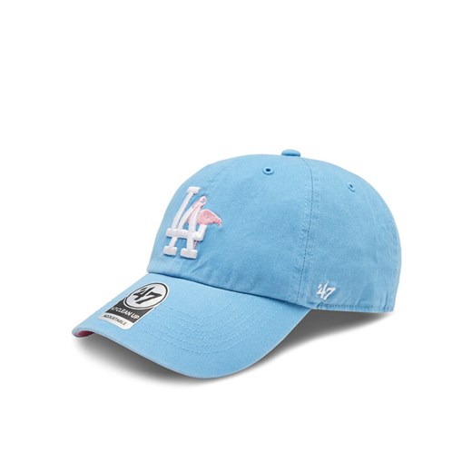 Czapka z daszkiem 47 Brand Mlb Los Angeles Dodgers Icon Alt ’47 Clean Up B-ICACL12GWS-CO Niebieski ze sklepu eobuwie.pl w kategorii Czapki z daszkiem męskie - zdjęcie 183998552