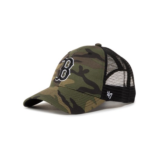 Czapka z daszkiem 47 Brand Mlb Boston Red Sox B-CBRAN02GWP-CMB Zielony ze sklepu eobuwie.pl w kategorii Czapki z daszkiem męskie - zdjęcie 183998594