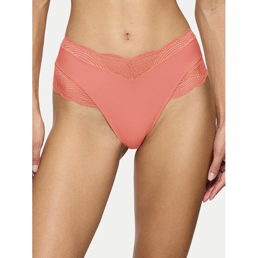 Triumph Figi klasyczne Lift Smart Bandeau Maxi EX 10215945 Koralowy ze sklepu MODIVO w kategorii Majtki damskie - zdjęcie 183999544