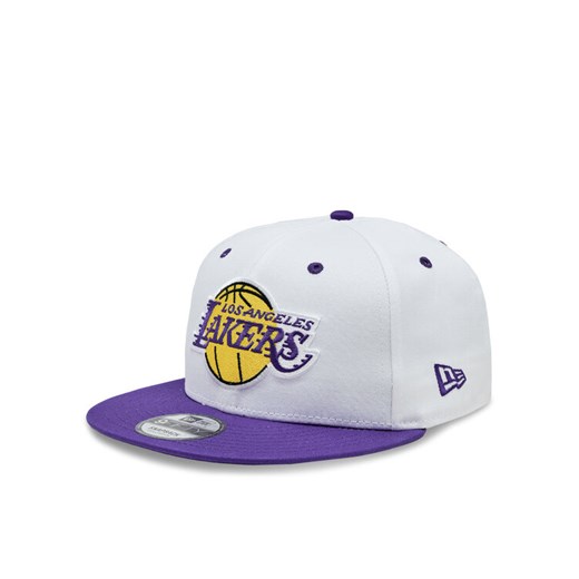 New Era Czapka z daszkiem White Crown Patch 950 Lakers 60364274 Biały ze sklepu MODIVO w kategorii Czapki z daszkiem męskie - zdjęcie 183999563