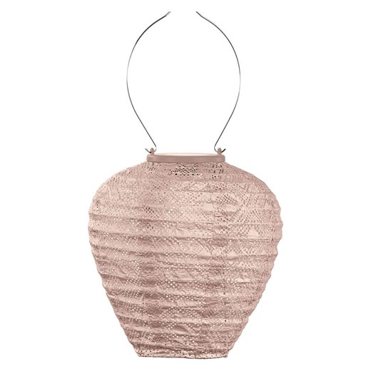 Lumiz Lampion solarny LED &quot;Mosaic Balloon&quot; w kolorze beżowym - wys. 20 x Ø 20 cm ze sklepu Limango Polska w kategorii Oświetlenie ogrodowe - zdjęcie 184001311