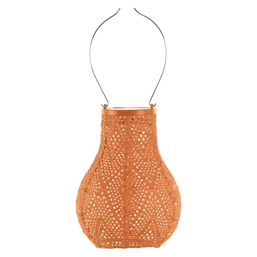 Lumiz Lampion solarny LED "Ikat Bulb" w kolorze pomarańczowym - wys. 20 x Ø 16 cm - id: 17178721 - marki Lumiz - 184001313 Lumiz Lampion solarny LED "Ikat Bulb" w kolorze pomarańczowym - wys. 20 x Ø 16 cm ze sklepu Limango Polska w kategorii Oświetlenie - zdjęcie 184001313