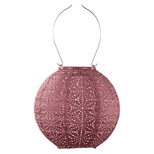 Lumiz Lampion solarny LED "Sashiko Rond" w kolorze miedzianym - Ø 20 cm - id: 17178771 - marki Lumiz - 184001354 Lumiz Lampion solarny LED "Sashiko Rond" w kolorze miedzianym - Ø 20 cm ze sklepu Limango Polska w kategorii Oświetlenie - zdjęcie 184001354