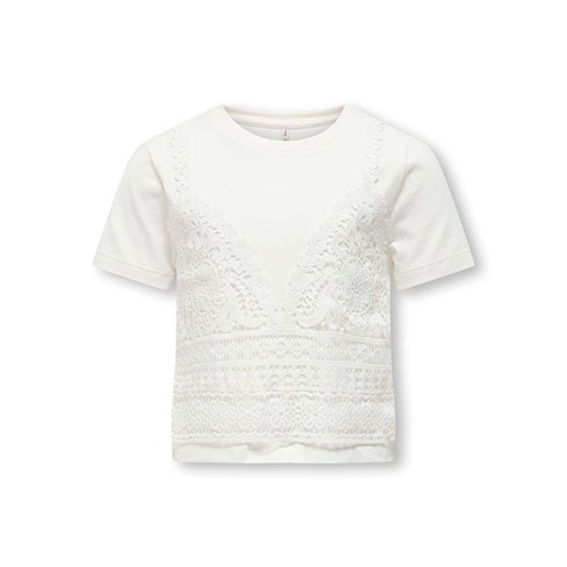 KIDS ONLY Top &quot;Betsy&quot; w kolorze białym ze sklepu Limango Polska w kategorii Bluzki dziewczęce - zdjęcie 184001474