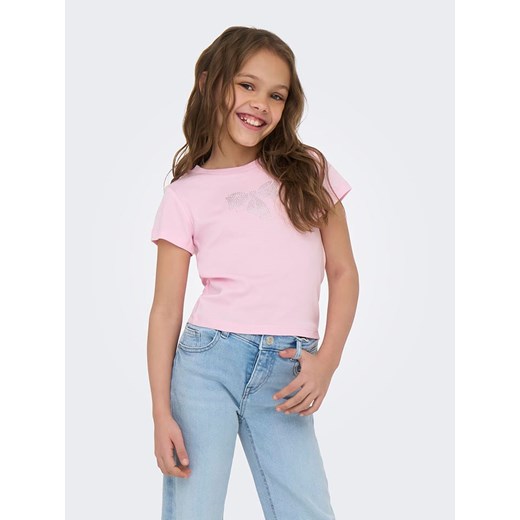 KIDS ONLY Koszulka &quot;Kira&quot; w kolorze jasnoróżowym ze sklepu Limango Polska w kategorii Bluzki dziewczęce - zdjęcie 184001483