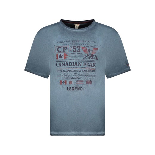 Canadian Peak Koszulka &quot;Jorickeak&quot; w kolorze granatowym ze sklepu Limango Polska w kategorii T-shirty męskie - zdjęcie 184001560