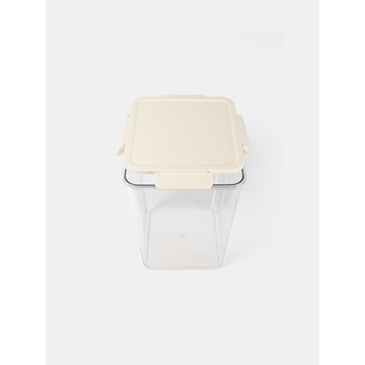 Sinsay - Pojemnik na żywność z pokrywką - kremowy Sinsay One Size Sinsay