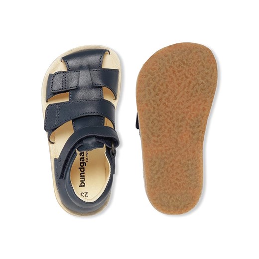 Bundgaard Skórzane półsandały &quot;Savi&quot; w kolorze granatowym do chodzenia Bundgaard 22 wyprzedaż Limango Polska