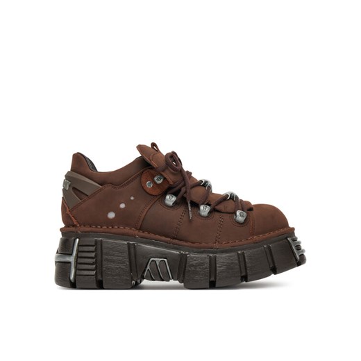 Sneakersy NEW ROCK M-120N-C56 Brązowy ze sklepu eobuwie.pl w kategorii Buty sportowe męskie - zdjęcie 184002411