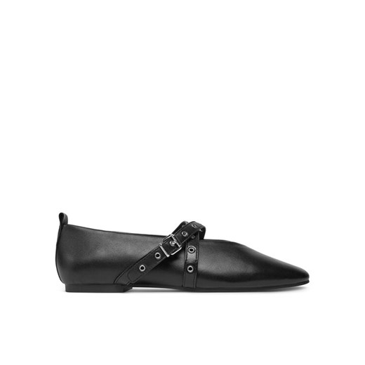 Baleriny Tommy Jeans EN0EN02868 Czarny ze sklepu eobuwie.pl w kategorii Balerinki - zdjęcie 184002424