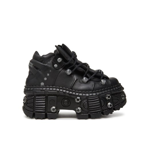 Sneakersy NEW ROCK M-WALL106-S25 Czarny ze sklepu eobuwie.pl w kategorii Buty sportowe damskie - zdjęcie 184002450
