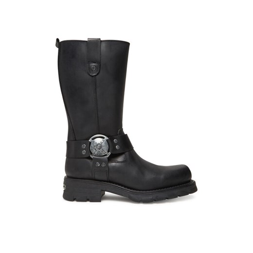 Kozaki NEW ROCK M-7610-S1 Czarny ze sklepu eobuwie.pl w kategorii Kozaki damskie - zdjęcie 184002462