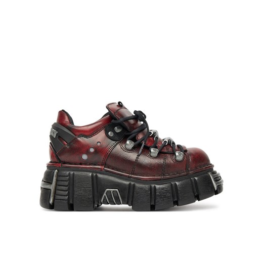 Sneakersy NEW ROCK M-120N-C67 Bordowy ze sklepu eobuwie.pl w kategorii Buty sportowe damskie - zdjęcie 184002474