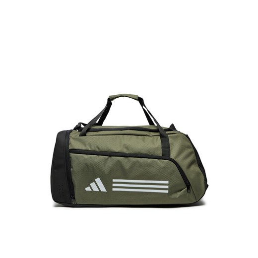 Torba adidas Essentials 3-Stripes Duffel Bag Medium IZ1918 Zielony ze sklepu eobuwie.pl w kategorii Torby sportowe - zdjęcie 184002501