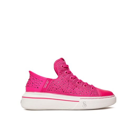 Skechers Sneakersy Snoop One-Rhine-Stoned 186005/PNK Różowy ze sklepu MODIVO w kategorii Buty sportowe damskie - zdjęcie 184003114