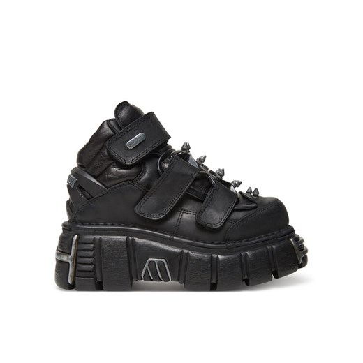 NEW ROCK Botki M-285C-S1 Czarny ze sklepu MODIVO w kategorii Botki - zdjęcie 184003154