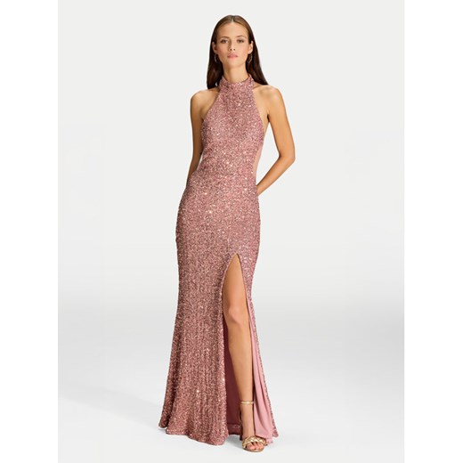 Hey Kyla Sukienka wieczorowa 5AJ006HK Różowy Slim Fit ze sklepu MODIVO w kategorii Sukienki - zdjęcie 184003160