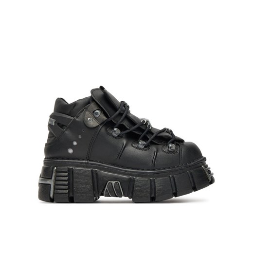 NEW ROCK Sneakersy M-106-VS1 Czarny ze sklepu MODIVO w kategorii Buty sportowe męskie - zdjęcie 184003201