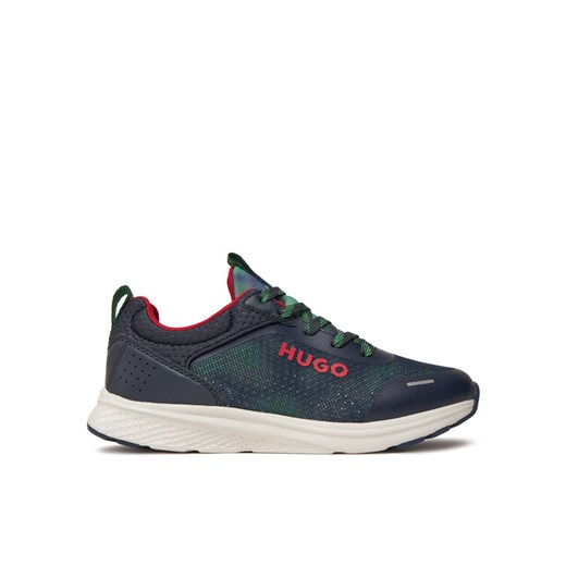HUGO Sneakersy G00304 S Granatowy ze sklepu MODIVO w kategorii Buty sportowe dziecięce - zdjęcie 184003264