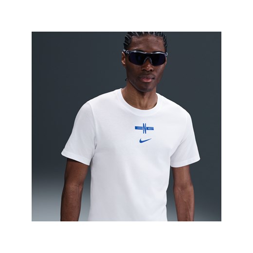 Męski T-shirt piłkarski Nike Anglia - Biel ze sklepu Nike poland w kategorii T-shirty męskie - zdjęcie 184006972