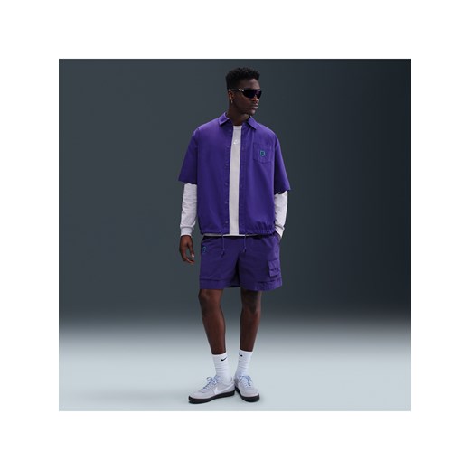 Męskie spodenki piłkarskie Nike Life Camp Anglia - Fiolet ze sklepu Nike poland w kategorii Spodenki męskie - zdjęcie 184007050