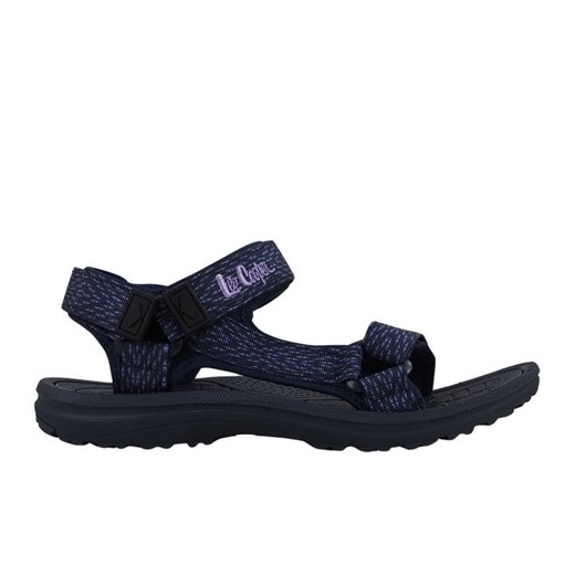 Sandały damskie Lee Cooper LCW-25-34-3559LA granatowe niebieskie ze sklepu ButyModne.pl w kategorii Sandały damskie - zdjęcie 184008452