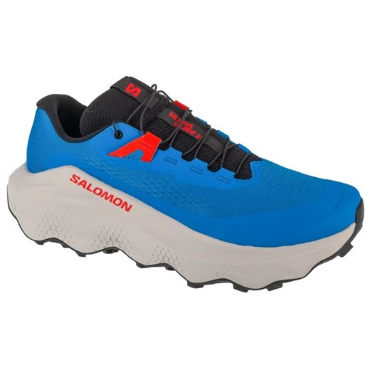 Buty do biegania Salomon Ultra Glide 3 L47522100 niebieskie ze sklepu ButyModne.pl w kategorii Buty sportowe męskie - zdjęcie 184008492