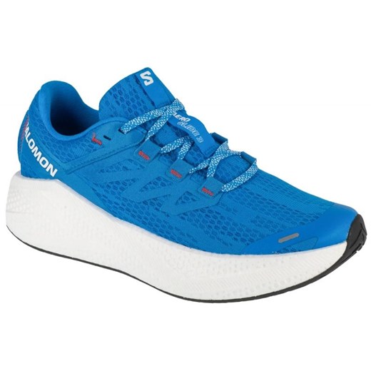 Buty do biegania Salomon Aero Glide 3 L47810500 niebieskie ze sklepu ButyModne.pl w kategorii Buty sportowe męskie - zdjęcie 184008500