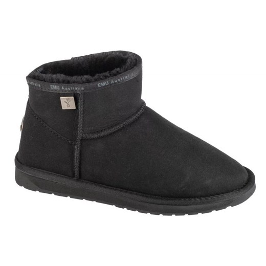 Buty Emu Australia Platinum Slim Darling WP11875-BLAK czarne ze sklepu ButyModne.pl w kategorii Śniegowce damskie - zdjęcie 184008533