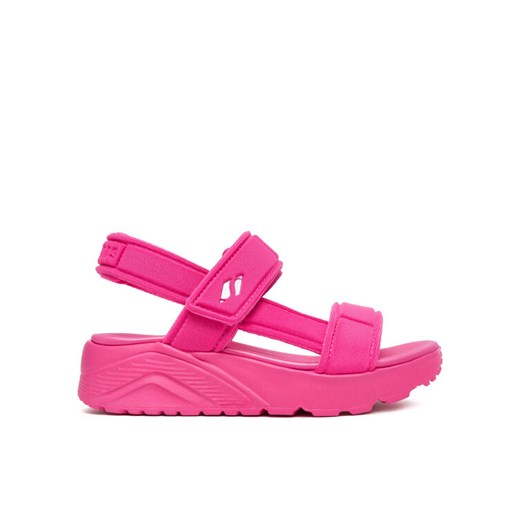 Sandały Skechers Uno Lite Sandal-Sunny Stand 310372L/HTPK Różowy ze sklepu eobuwie.pl w kategorii Sandały dziecięce - zdjęcie 184009574