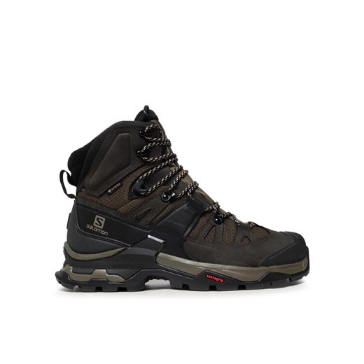 Trekkingi Salomon Quest 4 Gtx GORE-TEX 412925 27 V0 Zielony ze sklepu eobuwie.pl w kategorii Buty trekkingowe męskie - zdjęcie 184009594
