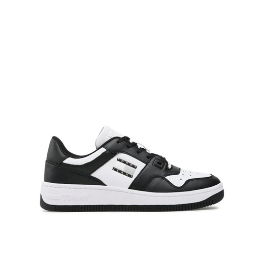 Sneakersy Tommy Jeans Basket Leather EM0EM01165 Czarny Tommy Jeans 43 eobuwie.pl