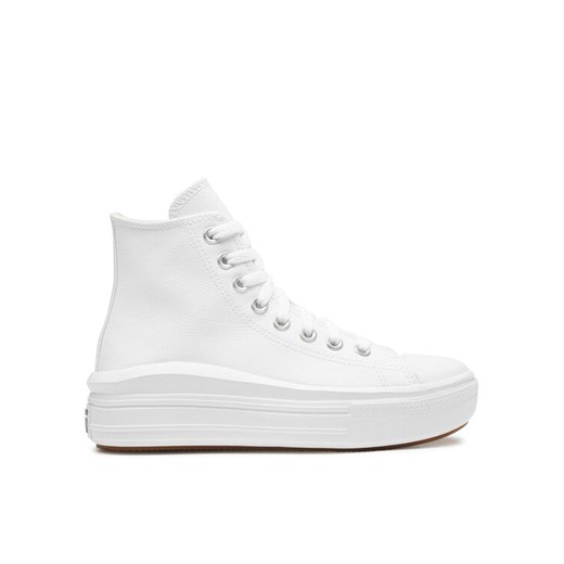 Trampki Converse Chuck Taylor All Star Move A04295C Biały ze sklepu eobuwie.pl w kategorii Trampki damskie - zdjęcie 184009623