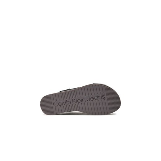 Sandały Calvin Klein Jeans Flatform Sandal Sling In Mr YW0YW01362 Czarny 36 eobuwie.pl