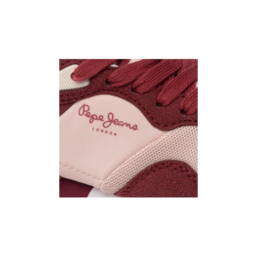 Sneakersy Pepe Jeans London One G On G PGS30544 Różowy Pepe Jeans 34 eobuwie.pl