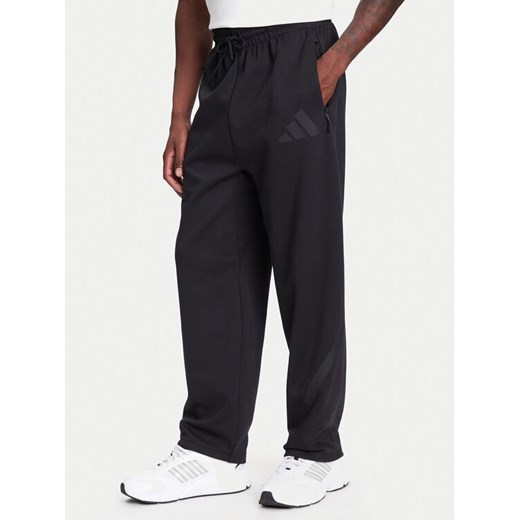 adidas Spodnie dresowe Z.N.E. JC5478 Czarny Loose Fit ze sklepu MODIVO w kategorii Spodnie męskie - zdjęcie 184009944