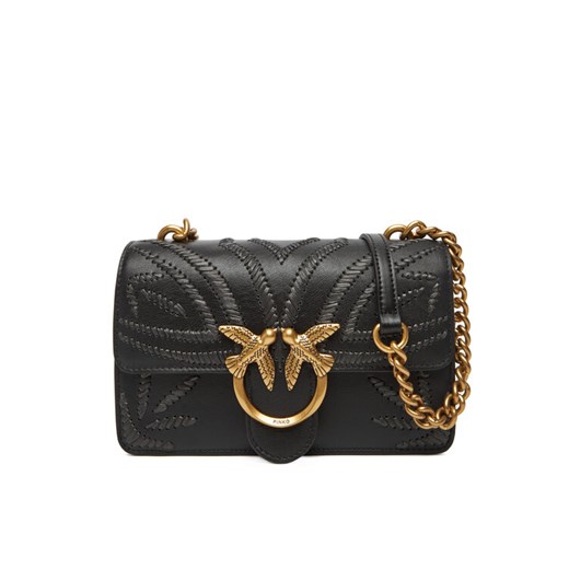 PINKO Torebka Love One Mini Cl PE 25 PLTT 100059 A2C3 Czarny ze sklepu MODIVO w kategorii Kopertówki - zdjęcie 184009970