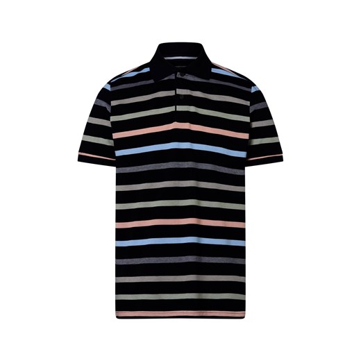 Andrew James Męska koszulka polo Mężczyźni Bawełna granatowy w paski ze sklepu vangraaf w kategorii T-shirty męskie - zdjęcie 184010331