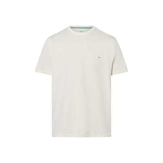Fynch-Hatton Koszulka męska Mężczyźni Bawełna écru jednolity ze sklepu vangraaf w kategorii T-shirty męskie - zdjęcie 184010332