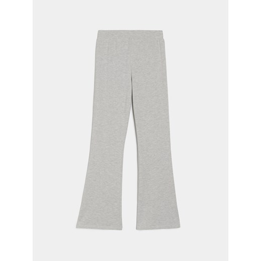 Sinsay - Legginsy z rozszerzaną nogawką - szary Sinsay XXL Sinsay