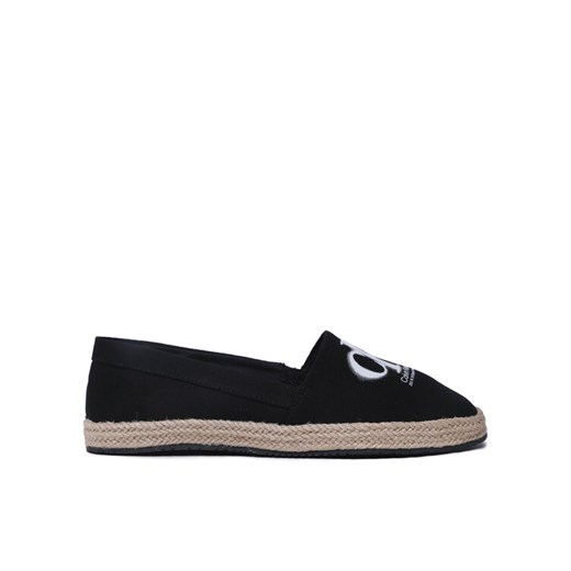 Espadryle Calvin Klein Jeans Espadrille Mono Seasonal Gr YW0YW01032 Czarny 39 eobuwie.pl