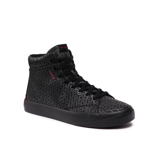 Sneakersy Hugo Dyer 50474290 10243111 01 Czarny ze sklepu eobuwie.pl w kategorii Trampki męskie - zdjęcie 184011522
