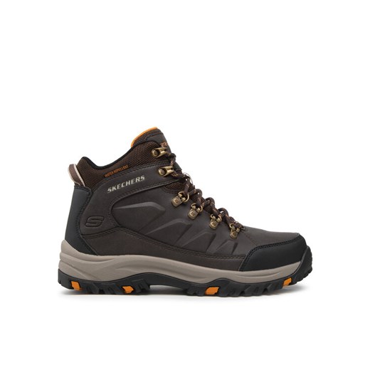Trapery Skechers Daggett 204642/CHOC Brązowy ze sklepu eobuwie.pl w kategorii Buty trekkingowe męskie - zdjęcie 184011524