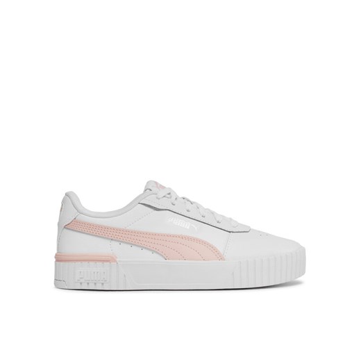 Sneakersy Puma Carina 2.0 Jr 38618509 Biały ze sklepu eobuwie.pl w kategorii Trampki dziecięce - zdjęcie 184011534