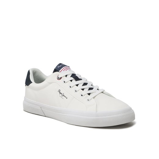 Pepe Jeans Tenisówki Kenton Flag M PMS30906 Biały Pepe Jeans 42 MODIVO