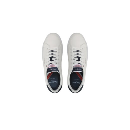 Pepe Jeans Tenisówki Kenton Flag M PMS30906 Biały Pepe Jeans 42 MODIVO